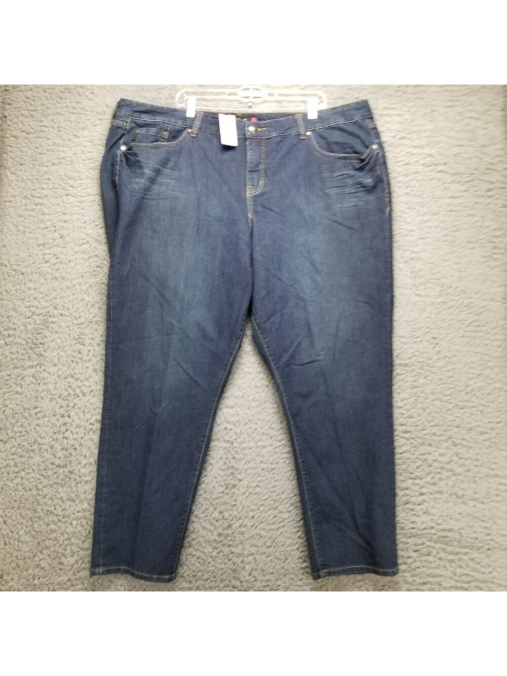 Torrid Jeans Womens 28 Petite Plus Blue Stretch Denim Skinny Slimming *NWT*